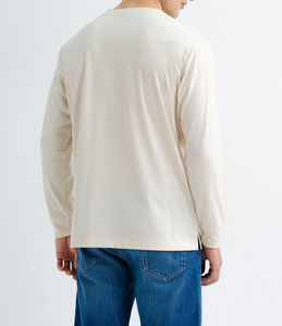 Camiseta Corta Oversize de Verano para Hombre con Logo Personalizado, Hombros Caídos, Cuello Redondo, 100% Algodón Tejido - Product Image 4