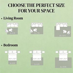 Tappeti Vintage per Soggiorni, Camere da Letto, Sale da Pranzo, Set di Tappeti e Moquette per Pavimenti - Product Image 5