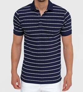 Camisetas Polo de Golf para Hombre, Sólidas, 95% Algodón, 5% Poliéster, Corte Ajustado, Logotipo Personalizado, Impresión Serigrafiada, Antiarrugas - Product Image 2