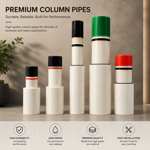 ท่อ uPVC สำหรับปั๊มจุ่มพร้อมส่งจำนวนมาก ท่อพีวีซีแบบหยดน้ำ ท่อรีเซอร์ สำหรับบ่อน้ำ ใช้งานได้ทนทานและเชื่อถือได้ - Product Image 1