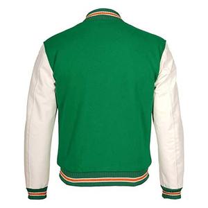 Chaqueta Universitaria Blanca al por Mayor para Hombre, Chaquetas Varsity Letterman, Chaqueta de Béisbol Universitaria Personalizada por Sublimación para Hombre 2026 - Product Image 3