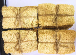 แปรงฟองน้ำใยบวบสำหรับล้างหน้าทั้งใยบวบ100% ธรรมชาติผลิตจากเวียดนาม - Product Image 6