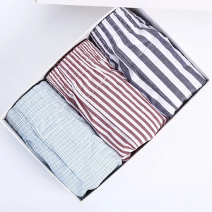Hot Sale New Style High Quality Men's Low-Rise Breathable Cotton/<b>Boxers</b> Underwear OEM ODM <b>Custom</b> Logo - Product Image 5