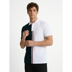 Polo de golf en gros personnalisé avec logo brodé – Polo de sport vierge pour homme, idéal pour le travail et les équipes, haut de gamme, à manches courtes - Product Image 1