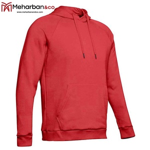 Sudaderas atléticas de poliéster, forro polar, liso, con bolsillos tipo canguro, ligeras - Product Image 4