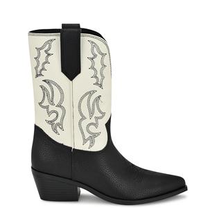 Bottes de cow-boy en cuir artisanal western, bottes à hauteur de cheville pour femmes, fabriquées en Inde, en cuir véritable - Product Image 5