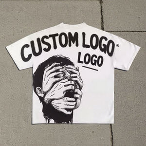 Camiseta extragrande con serigrafía personalizada, diseño y tela a medida para uso casual o streetwear, unisex. - Product Image 3