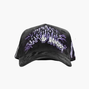 Gorra de Béisbol Innedit Mura Travis de 5 Paneles con Visera Curva, Bordado 3D, Diseño a Cuadros Desgastado, Transpirable y Deportiva - Product Image 5