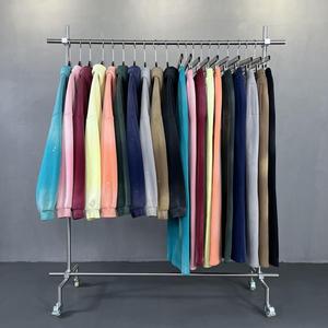 Ensemble de survêtement premium dégradé pour homme 2026 – Sweat à capuche ombré bleu ciel et pantalon droit à jambes larges – Tenue streetwear artistique HD - Product Image 6