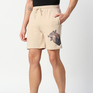 Shorts amples vintage personnalisés pour hommes, en denim 100 % coton, respirants, pour l'été - Product Image 3
