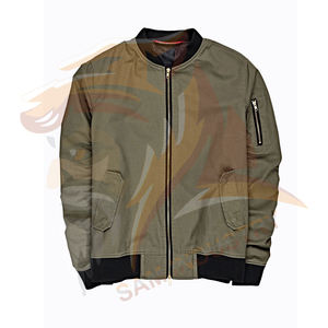 Servicios OEM, Chaquetas Bomber para Hombre a Bajo Precio, Venta al Por Mayor, Últimos Diseños, Chaqueta Bomber de Invierno de Manga Larga con Forro Polar - Product Image 5