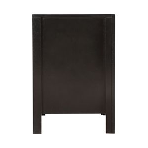 Chic <b>Black</b> Elegantly Designed <b>Bedside</b> <b>Table</b> Stylish Nightstand - Product Image 4