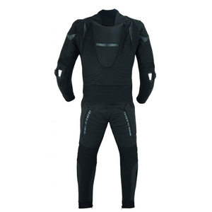 Combinaison de moto pour homme de haute qualité, noire, à manches longues, respirante, en cuir, pour toutes les saisons, équipement de protection, protection UV - Product Image 4