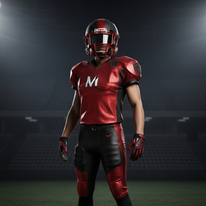 Uniforme de football américain haut de gamme, logo personnalisé, maillot sublimé, coutures renforcées, équipement de football robuste pour l'entraînement - Product Image 6