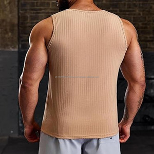 Débardeur léger pour homme pour l'été, tricoté et respirant, grande taille pour adultes, pour une utilisation en extérieur - Product Image 4