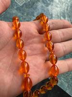 MN EXPORTS Collier Tasbih en résine rouge en forme de hibou, perles de prière anciennes, fait main, poli, figurine islamique moulée, décoration d'intérieur