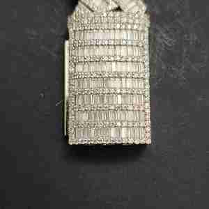 Elegante Cadena Cubana Unisex de Plata de Ley 925 de 20MM, Estilo Hip Hop, Regalo Moderno con Diamante Cultivado en Laboratorio para Todos los Amantes - Product Image 3