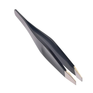 แหนบถอนขนคิ้วแบบเฉียงสำหรับขายส่ง พร้อมด้ามจับที่สะดวกสบาย - Product Image 4