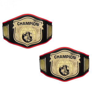 Ceinture de boxe de championnat, service OEM, logo personnalisé, cuir PU respirant, ceintures unisexes d'arts martiaux de haute qualité - Product Image 3