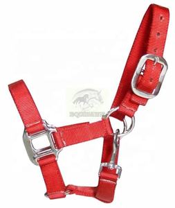 Cabestro de caballo ligero más vendido, polipropileno de polietileno con parte superior acolchada de nobuk, accesorio de nailon, herrajes de hierro, estilos occidentales en inglés - Product Image 1