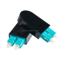 SC UPC Duplex Singlemode OS2 9/125um Fiber Optic Loopback Adapter Test Plug Untuk Penguji Peralatan Jaringan Pusat Data