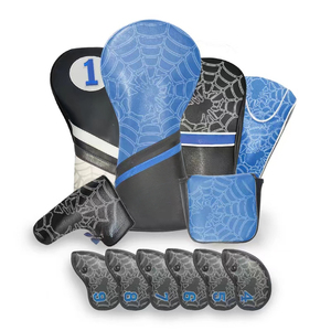 Housse de tête de clavier en cuir PU brodée sur mesure de haute qualité, disponible en rouge-gris, fermeture magnétique, modèle Honor-tt8 - Product Image 2