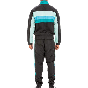 Conjunto de Dos Piezas para Hombre de Primera Calidad, Chaqueta Cortavientos Transpirable de Manga Larga, Chándal Informal de Talla Grande para Verano - Product Image 6