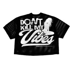 Camiseta Personalizada con Estampado DTG, Impresión en Pantalla 3D, Jersey de Algodón Grueso de 220 Gsm 300 Gsm, Camisetas Gráficas de Moda Urbana para Hombre - Product Image 3