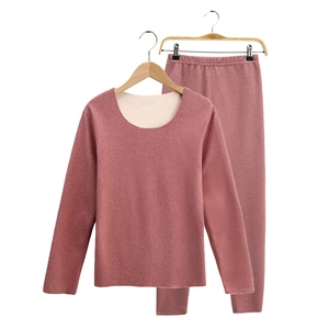 Wholesale Comfortable Women's Long Johns Warm Crew Neck <b>Thermal</b> <b>Underwear</b> with Long Sleeves Breathable and Seamless for <b>Ladies</b> - Product Image 4