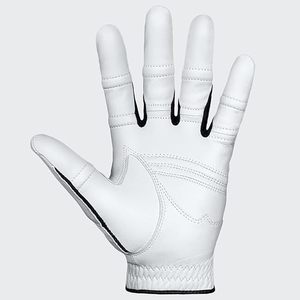 Premium Quality Lightweight <b>Adjustable</b> Wrist <b>Strap</b> Genuine Leather Golf Gloves Durable Breathable Sports Unisex Low Price OEM - Product Image 2