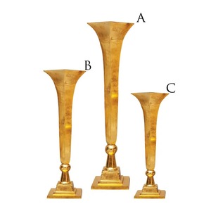 Vase de sol moderne en métal, vase décoratif en métal de haute qualité, centre de table de mariage, vase moderne abordable, vase de sol de luxe - Product Image 5