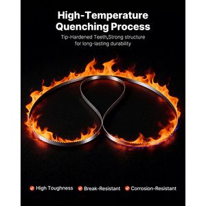 Lama per Sega a Nastro Lunghezza 109,45 Pollici 4 TPI Acciaio al Carbonio ad Alta Resistenza 18 HRC Denti Affilati Temprati 0,6 Pollici - Product Image 5