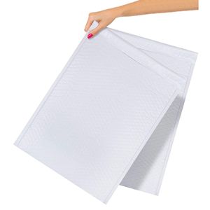 Trắng 14x19 inch Poly Bubble bưu phẩm Gói 5 tự-con dấu nước mắt bằng chứng độn phong bì cho doanh nghiệp nhỏ bao bì không thấm nước cho - Product Image 1