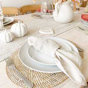 Set de table classique en bambou |   Set de table en bambou naturel tissé à la main |   Set de table écologique Orion Handicraft Home - Product Image 6