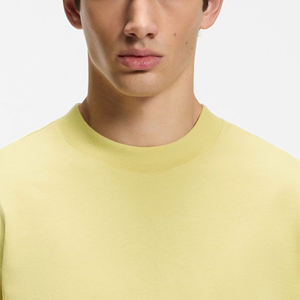 Vêtements décontractés pour l'extérieur, collection été, prix d'usine, t-shirts à manches courtes avec imprimé graphique minimaliste, coupe ample, style urbain pour hommes - Product Image 2