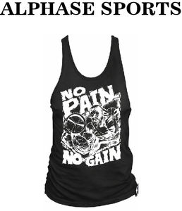 เสื้อกล้ามออกกำลังกายแห้งเร็ว ไม่เจ็บไม่ได้รับผล ไม่ใช่เสื้อยืดฟิตเนสเพาะกายแบบมีแขน ระบายอากาศได้ดี - Product Image 3