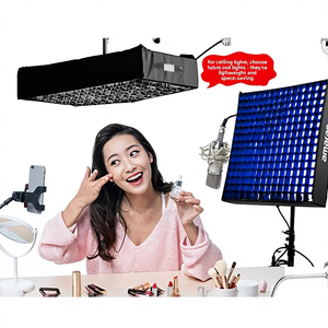 Luz LED Flexible <span class=keywords><strong>Enrollable</strong></span> de Tela RGB de Doble Temperatura de Color de 120W para Fotografía y Video, Portátil, Marca Amonra - Product Image 6
