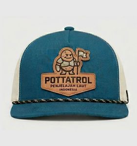 Gorra Snapback con Apliques de Personajes, Unisex, 6 Paneles, Lona Ajustable, Azul, Estilo Béisbol, Casual, Streetwear, Moda, OEM - Product Image 1