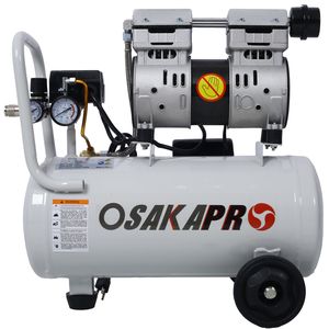 Compressore d'Aria Elettrico Portatile da 1.5HP, 8 Galloni, Senza Olio, Leggero con Ruote, Silenzioso 70 DBA - Product Image 1