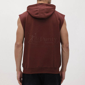 Hoodies sans manches très demandés pour la gym, séchage rapide, usage actif - Product Image 3