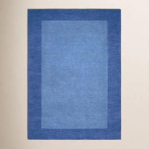 พรมทอมือไหมวิสโคสสุดหรูทันสมัยสำหรับห้องนั่งเล่น ออกแบบเองได้ พรมปูพื้นไหมไผ่ทอมือ – คุณภาพพรีเมียม - Product Image 5