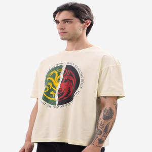 Camiseta de algodón 100% de calidad garantizada, Camiseta de punto ligera para hombre para ropa de verano - Product Image 4