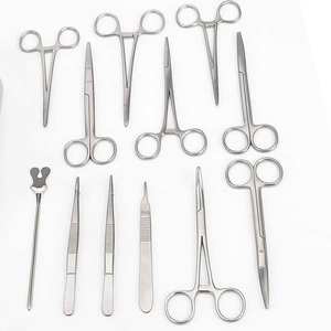 Kit de instrumentos quirúrgicos de 13 piezas con caja de esterilización, herramientas quirúrgicas médicas de acero inoxidable premium, calidad estadounidense y europea. - Product Image 6