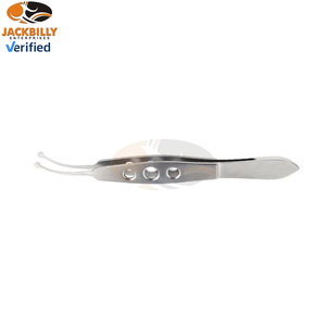 Pinzas LASIK de Acero Inoxidable Buratto, Instrumentos Microquirúrgicos Oftálmicos para Manipulación de Párpados Corneales, Cirugía Refractiva Ocular - Product Image 2