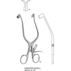 Retractores Quirúrgicos de Alta Calidad WARSAW MEDICAL, Modelo Tubinder WM-RR-04, de Acero Inoxidable, Manuales y Autoestables - Product Image 1