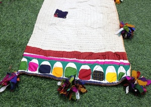 Bolso de dote Rabari indio Bolso hecho a mano vintage Bolso gitano Kantha - Product Image 3