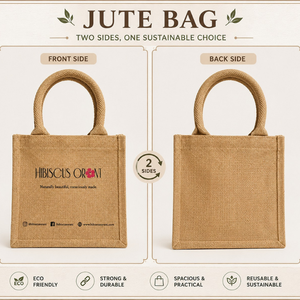 Bolsa de compras de moda de lino de yute de PVC transparente con cierre de cubierta, gran oferta, botella de tarro para mujer, bolsa para envolver regalos de Navidad - Product Image 3