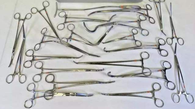 Premium Surgical Hemostatic Forceps Set Medical Grade Stainless Steel Curved Artery Clamps For Clinical Operations