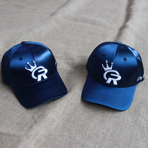 Gorra de Béisbol Personalizada de Alta Calidad, 6 Paneles, para Adultos, Visera Curva, Estructurada, Satén, Logotipo Bordado en 3D, Hebilla de Plástico Ajustable - Product Image 2