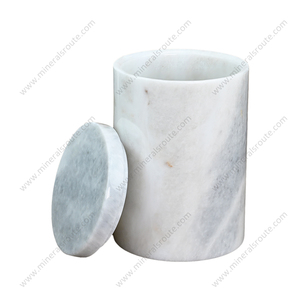 Produit tendance : Pot en marbre blanc de qualité supérieure, pots en onyx et en marbre pour accessoires de maison de luxe - Product Image 2